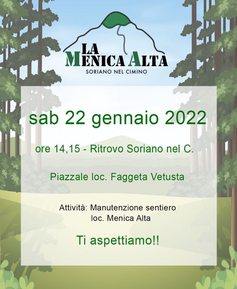 Scopri di più sull'articolo Manutenzione Del Sentiero Di Accesso Alla Torretta Di Avvistamento In Loc. Menica Alta