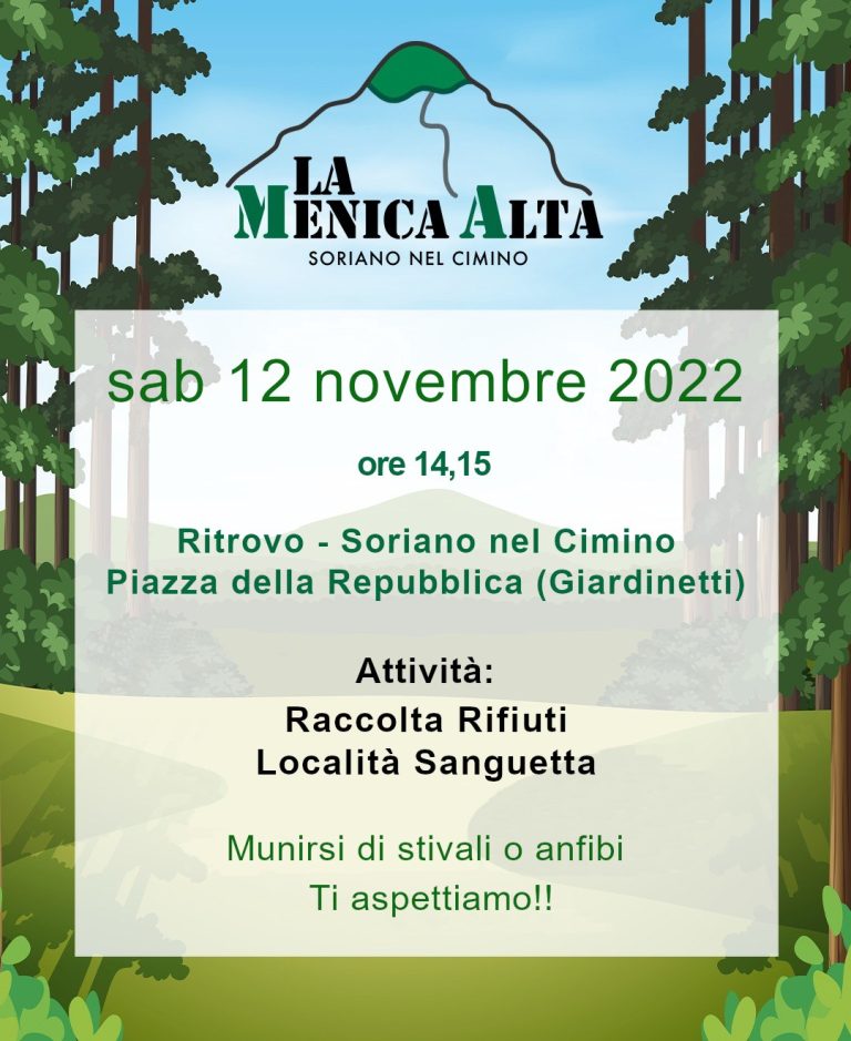 Scopri di più sull'articolo Raccolta rifiuti in località Sanguetta