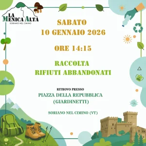 Scopri di più sull'articolo 10/01/2026 – Raccolta rifiuti